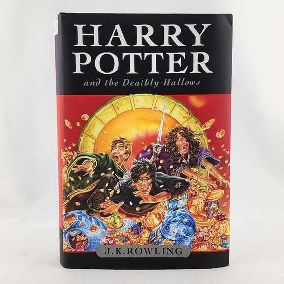 EUC First Canadian Edition Harry Potter and the Deathly Hallows  J.K. Rowling - Picture 5 of 14